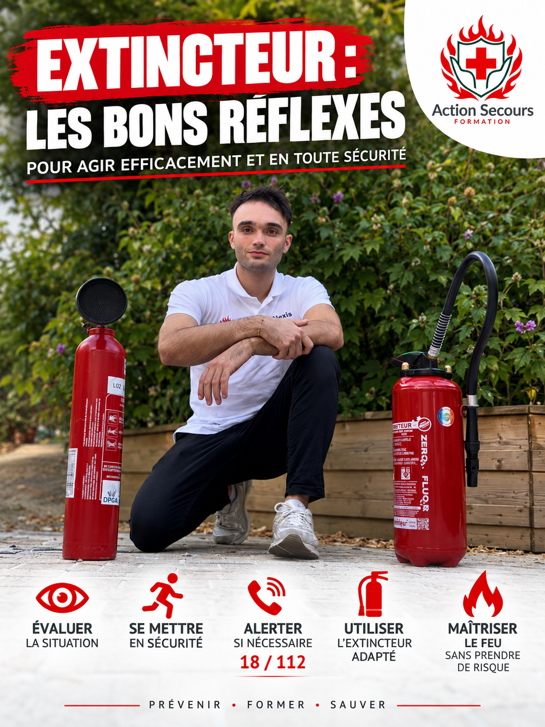 Extincteurs : connaissez-vous vraiment les bons réflexes ?